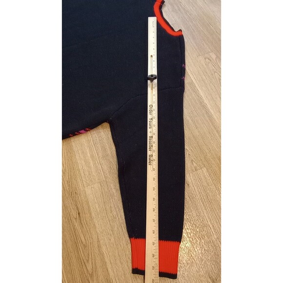 Juicy Couture Sweater Womens 3XL Plus Holiday Crew Neck Pullover Festive Print - Picture 12 of 14